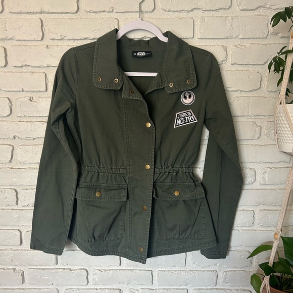 Disney Star Wars Her Universe Military‎ Jacket XS - Picture 1 of 10